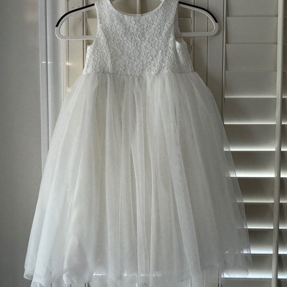 David’s bridal flower girl dress